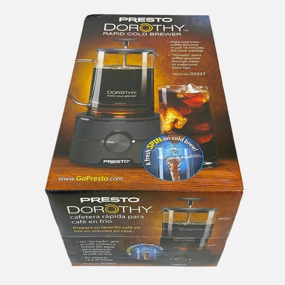 Presto Dorothy 22 oz Electric Rapid Cold Brew Coffee Maker - Picture 3 of 4